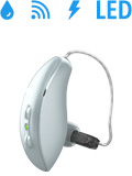 Omega AI RIC RT hearing aid